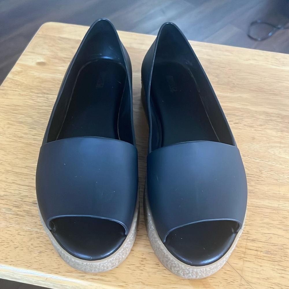 Black Slip-On Women's Shoes